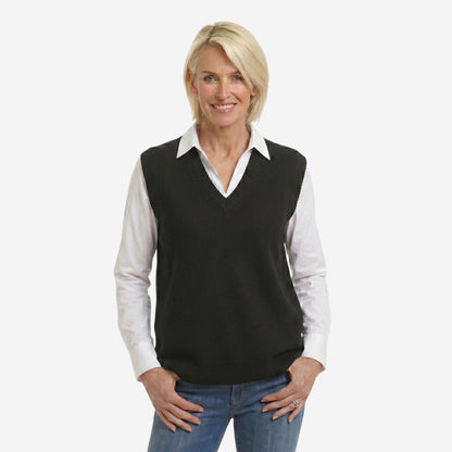 Ladies V-Neck Slipover